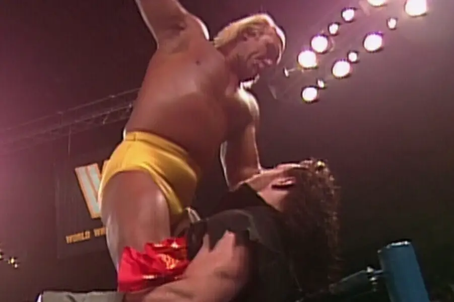 Hulk hogan vs. undertaker tuesday in texas wwe 1991